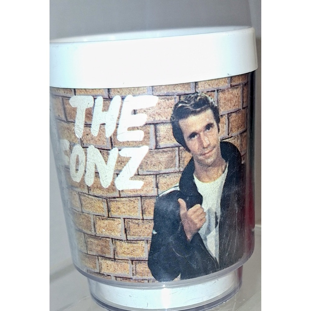 The Fonz Fonzie Insulated Mug Cup Henry Winkler  Happy Days